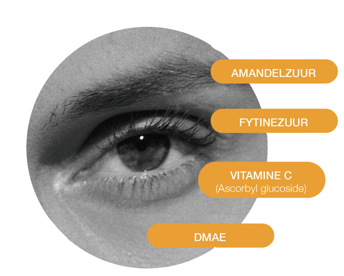 Donkere kringen behandelen