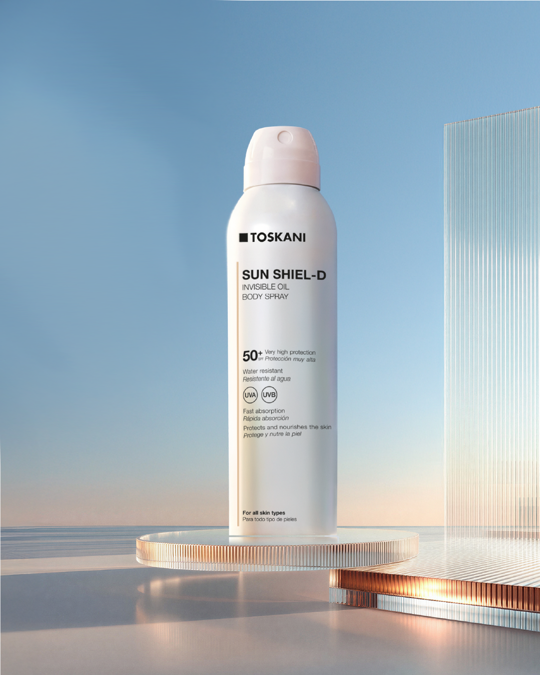 Sun Shiel-D Invisible Oil Body Spray 1 Sun Protection Cream
